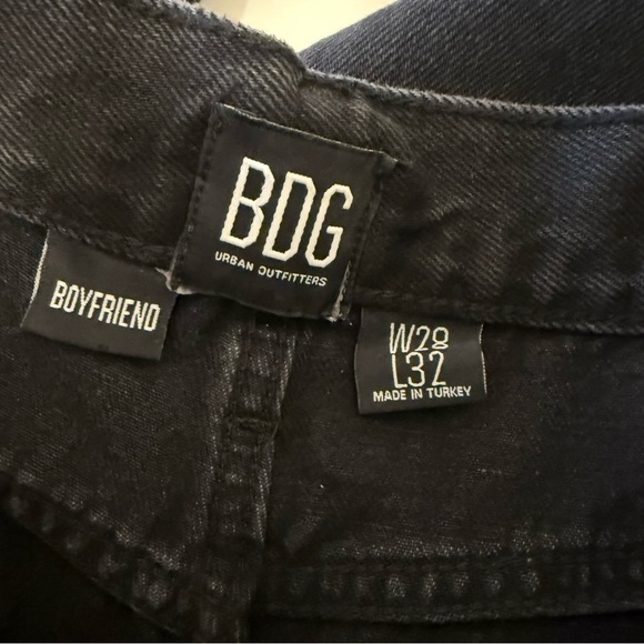 BDG Urban Outfitters Mid Rise Loose Fit  Boyfriend Jeans SZ 28 28X32 NEW - Picture 3 of 4